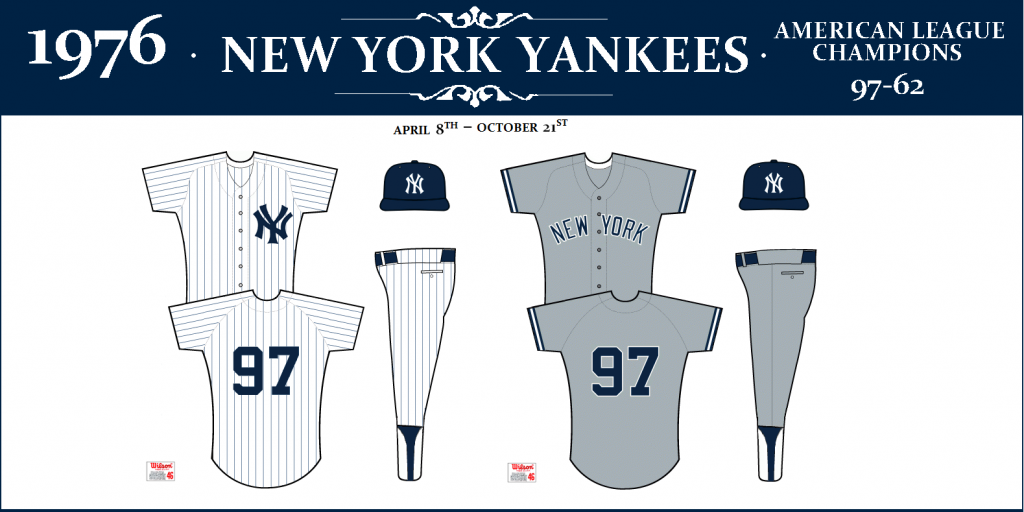 THE NEW YORK YANKEES UNIFORM DATABASE 19601979